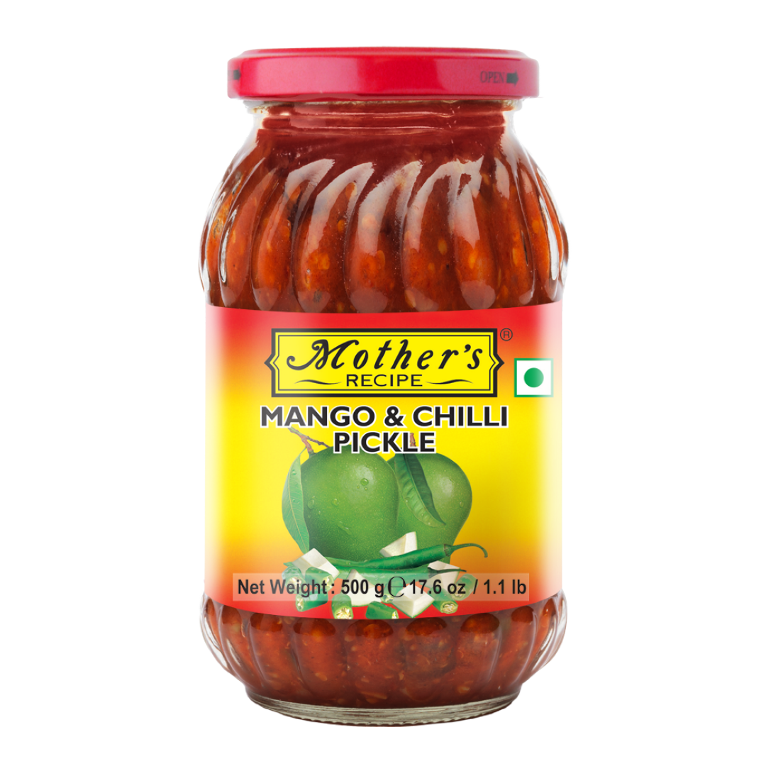 MOTHERS RECIPE MANGO CHILLI PICKLE 500G